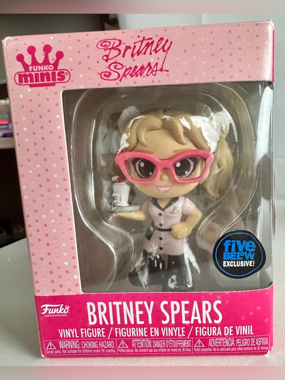 Britney Spears You Drive Me Crazy Funko Mini Five Below Exclusive